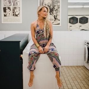 Buddha Pants Pink Elephant Jumper